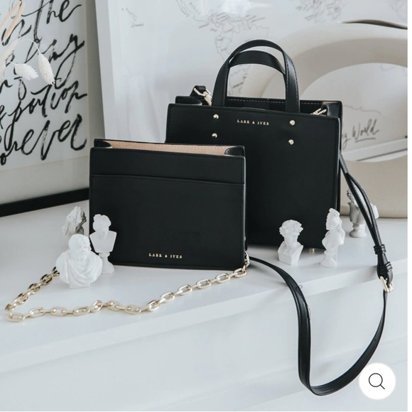 Lark & Ives -THE PERFECT TOTE MINI + ORGANIZER SET - NWOT - Picture 2 of 4